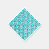 Vis en schelpen servet (Hoek)