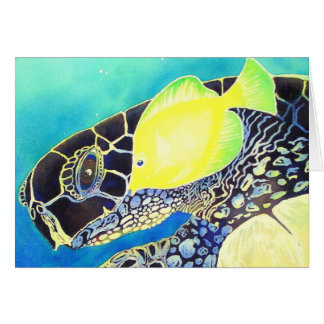 Vis en schildpad