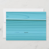 Vis en zeevruchten Dinner Party Kaart (Achterkant)