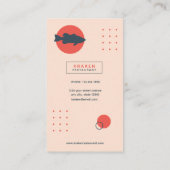 Vis en zeevruchten Restaurant Visitekaartje (Achterkant)