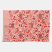 Vis en zeevruchten spectaculair theedoek (Horizontaal)