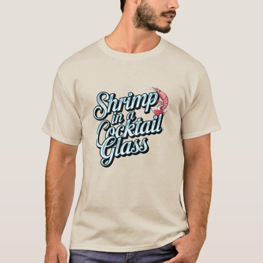 Vis en zeevruchten t-shirt (Voorkant)
