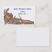 Vis en zeevruchten Visitekaartje (Voorkant / Achterkant)