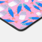 Vis en zout bureaumat (Hoek)