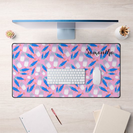 Vis en zout bureaumat (Kantoor 1)