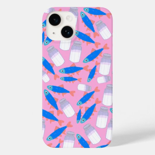Vis en zout Case-Mate iPhone case (Achterkant)