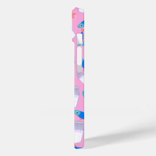 Vis en zout Case-Mate iPhone case (Achterkant / Links)