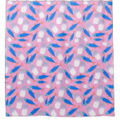 Vis en zout douchegordijn (Voorkant)