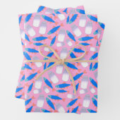 Vis en zout inpakpapier vel (In situ)