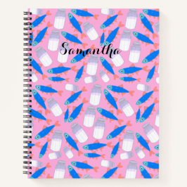 Vis en zout notitieboek