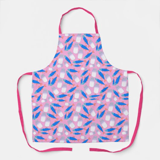 Vis en zout schort (Voorkant)