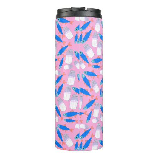 Vis en zout thermosbeker (Achterkant)