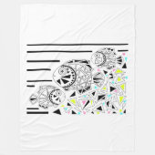 vis fleece deken (Voorkant)