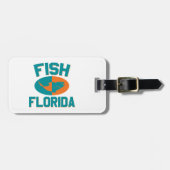 Vis Florida Kleuren Bagagelabel (Voorkant horizontaal)