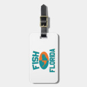 Vis Florida Kleuren Bagagelabel (Voorkant verticaal)