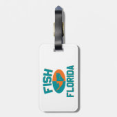 Vis Florida Kleuren Bagagelabel (Achterkant verticaal)