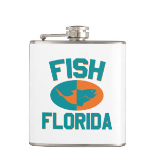 Vis Florida Kleuren Heupfles