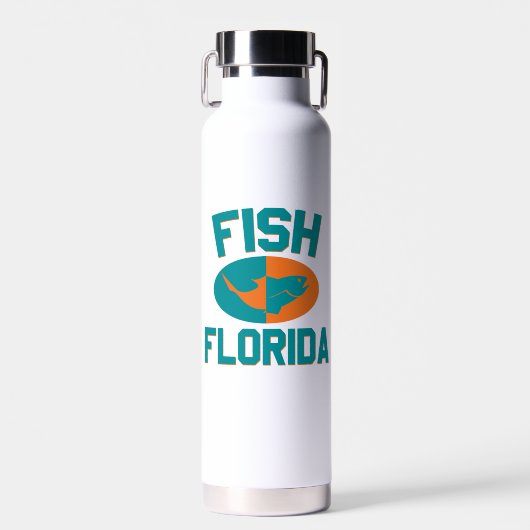 Vis Florida Kleuren Waterfles (Voorkant)