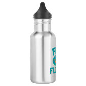 Vis Florida Kleuren Waterfles (Links)