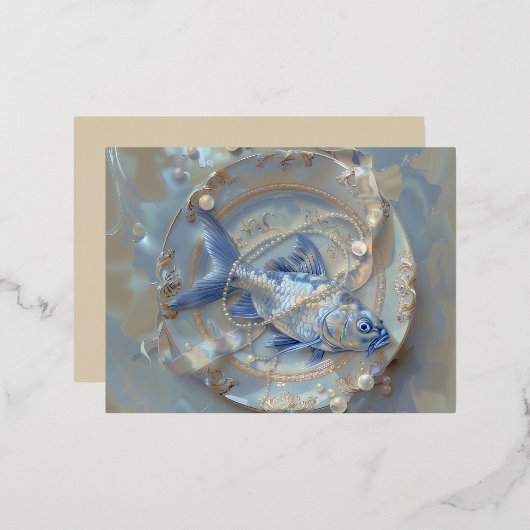 Vis - Folie Briefkaarten (Voorkant / Achterkant)