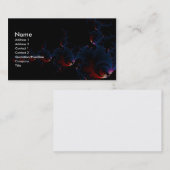 Vis - Fractale kunst Visitekaartje (Voorkant / Achterkant)