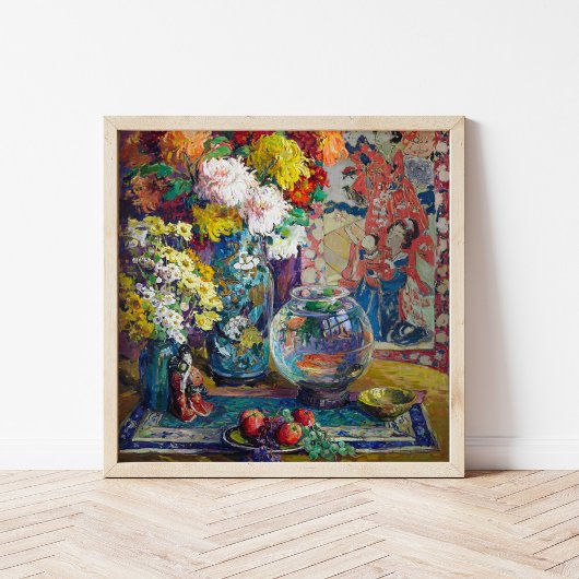 Vis, Fruit, en Bloemen | Kathryn E. Cherry Poster