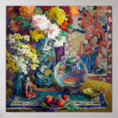 Vis, Fruit, en Bloemen | Kathryn E. Cherry Poster (Voorkant)