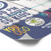 Vis Fry fundraising flyer, visbakvis Invitation Poster (Hoek)