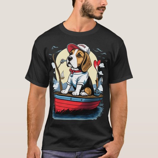 vis gaan vangen t-shirt (Voorkant)