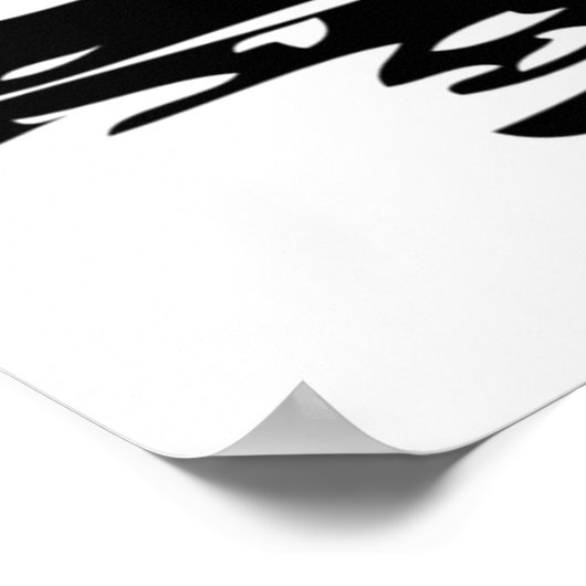 Vis Gevist Comic Fisherman Funny Cartoon Poster (Hoek)