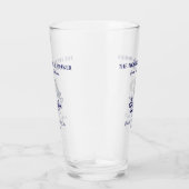 Vis Gevist Visser Drinkware Pint Bierglas Glas (Rechts)