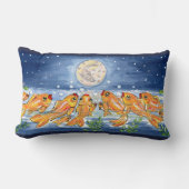 Vis Goldfish Moon Night Time Designer Pillow Kussen (Voorkant)
