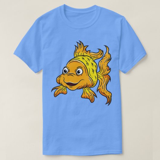 vis Goldfish T-shirt (Design voorkant)