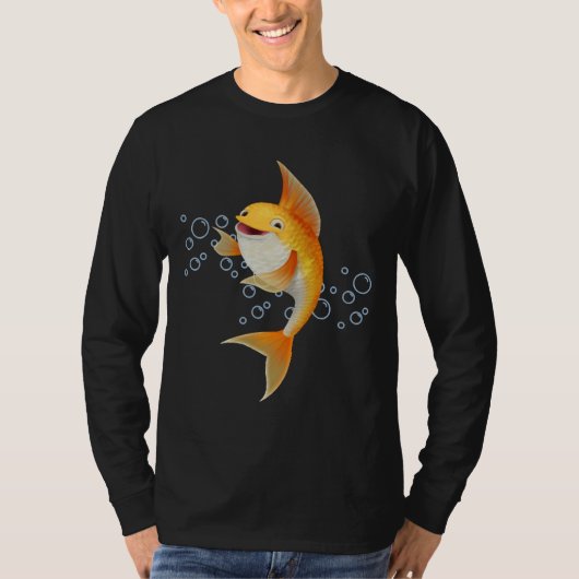 Vis goudvis 236 t-shirt (Voorkant)