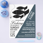 Vis & haak, Geviste evenement voor toeristische ev Flyer (Enkel)