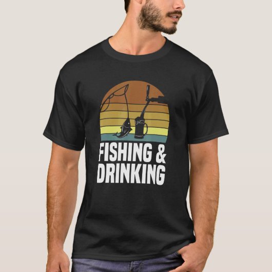 Vis haak vis 1 t-shirt (Voorkant)