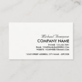 Vis & haak, vissers, Gevist en horsmakreel Visitekaartje (Achterkant)