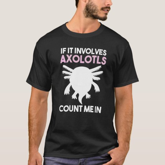 Vis Hagedis Axolotl T-shirt (Voorkant)