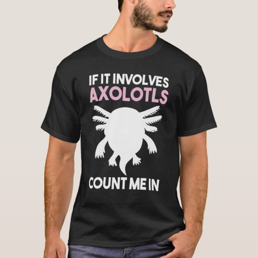 Vis Hagedis Axolotl T-shirt (Voorkant)
