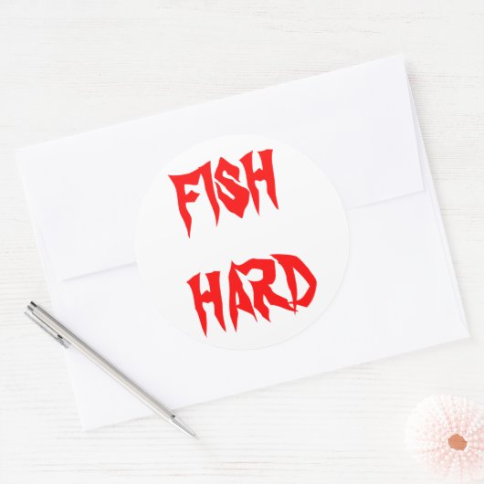 VIS HARDE STICKERS (Envelop)