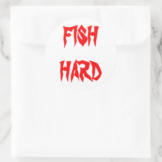 VIS HARDE STICKERS (Tas)