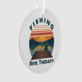Vis Hasel Therapie Vader Ornament (voorkant)