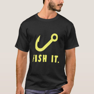 Vis Het Haak Natuur Sport Visser Hobbyspoel An T-shirt