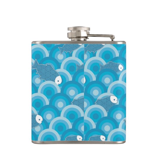 vis heupfles (Achterkant)