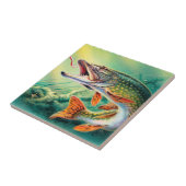  vis home decor tegel tegeltje (Zijkant)