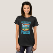 Vis houder Aquascaping Vissen T-shirt (Voorkant volledig)
