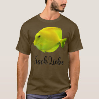 vis houdt van t-shirt
