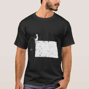 Vis Humor ND Ijsvissen Baars Vissen T-shirt