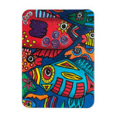 Vis in de Fast Lane Magneet (Verticaal)