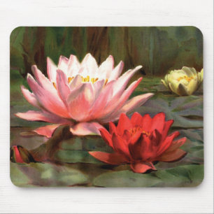 Vis in de Lily Pads - Mousepad Muismat